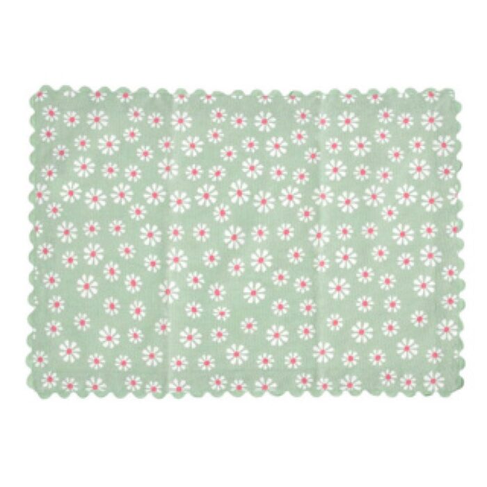 Daisy flowers placemat mix colours 35x50 set 3 - Afbeelding 2
