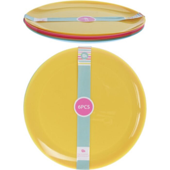 Bord set 6 stuks 21 cm - Afbeelding 3