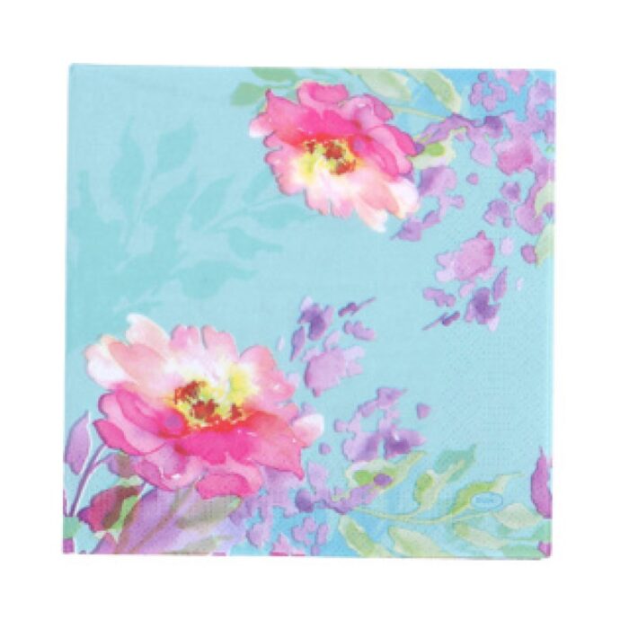 Servetten Flowy Floral 33x33 cm - Afbeelding 3