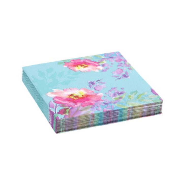 Servetten Flowy Floral 33x33 cm - Afbeelding 4