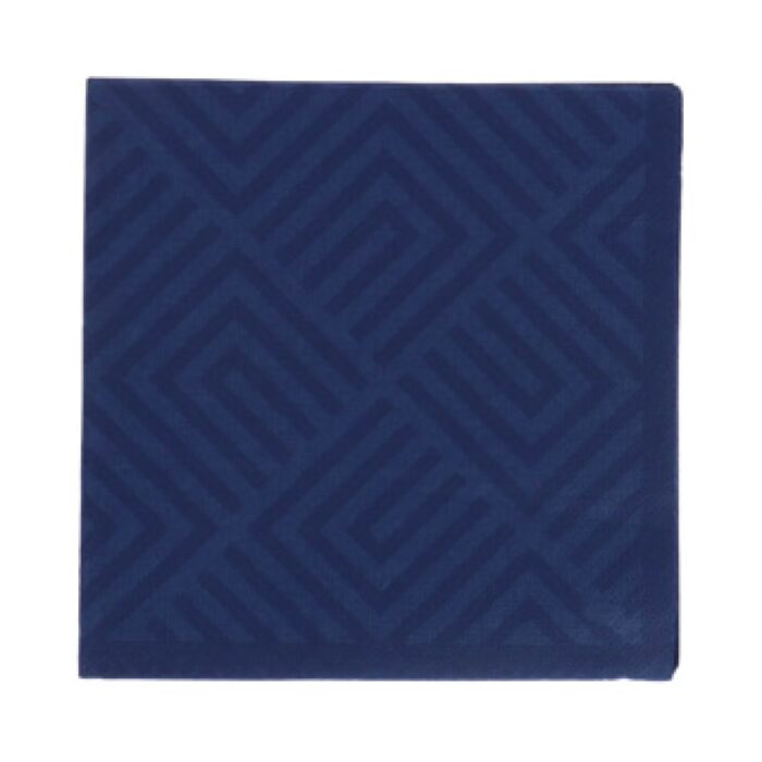 Servetten Mosaic Dark Blue 33x33 cm - Afbeelding 3