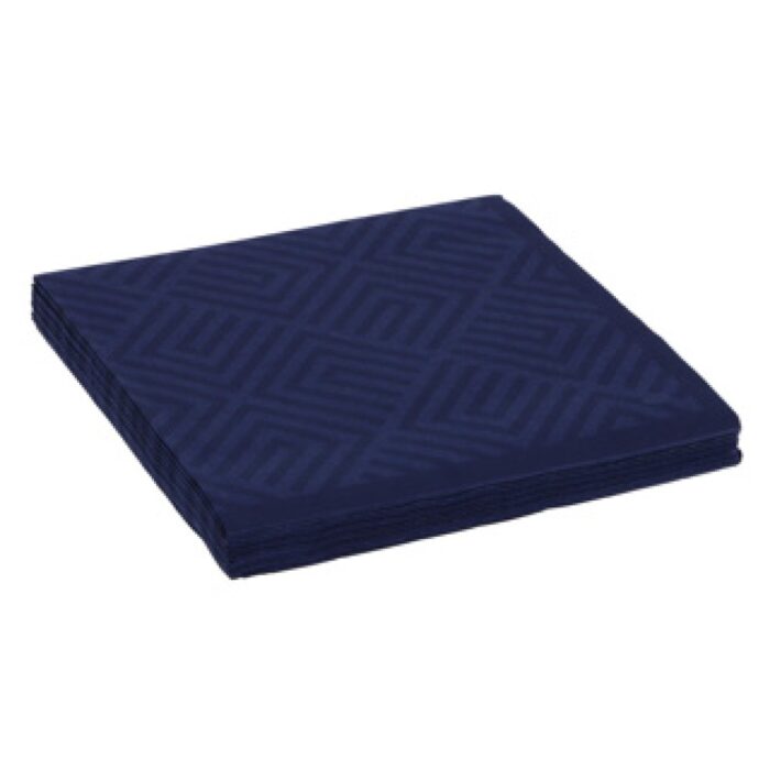 Servetten Mosaic Dark Blue 40x40 cm - Afbeelding 4