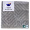 Servetten Mosaic Granite Grey 24x24 cm