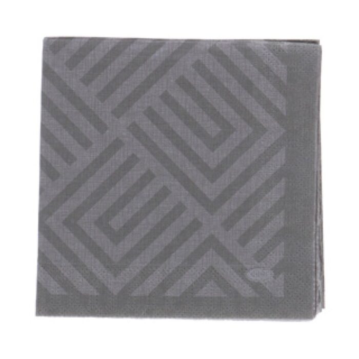 Servetten Mosaic Granite Grey 24x24 cm - Afbeelding 3