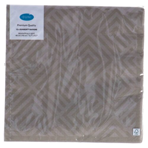 Servetten Mosaic Granite Grey 40x40 cm