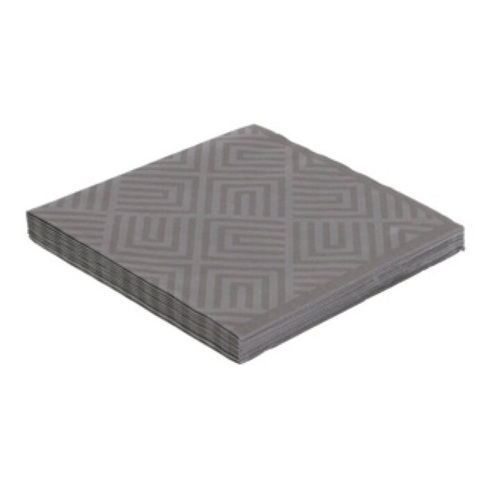 Servetten Mosaic Granite Grey 40x40 cm - Afbeelding 4