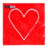 Servetten I Love You 33x33 cm
