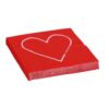 Servetten I Love You 33x33 cm