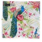 Servetten Tropic Peacock 33x33 cm