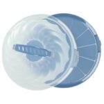 Cakedoos tulband FRESH horizon blauw