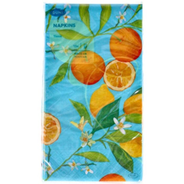 Servetten Lemon Tree 33x40 cm - Afbeelding 2