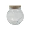 Voorraadpot m hout 12x9x13cm 0,7l
