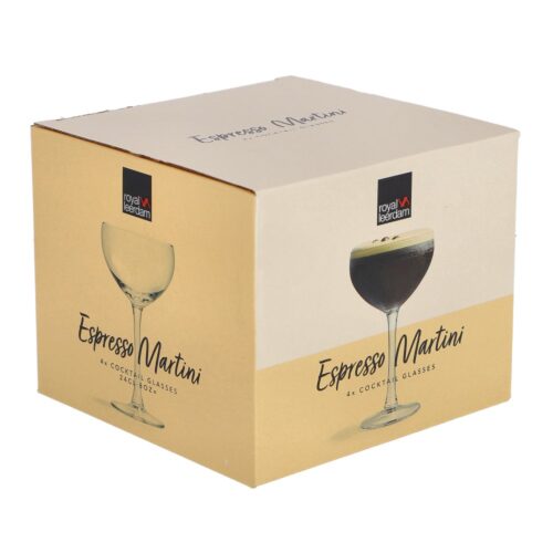 Royal Leerdam Espresso Martini glas set 4