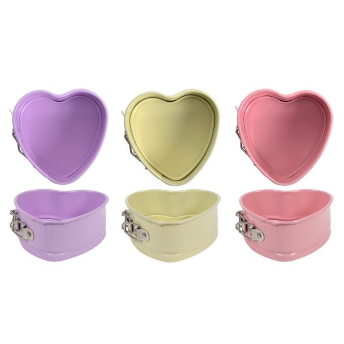 Springvorm hart ø12 cm 3 asst