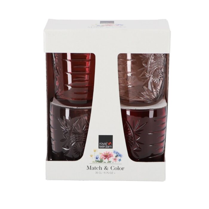 Royal Leerdam Match&Color Pink set 4