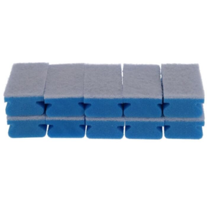 Multy greepsponsen blauw/wit 10 stuks - Afbeelding 3