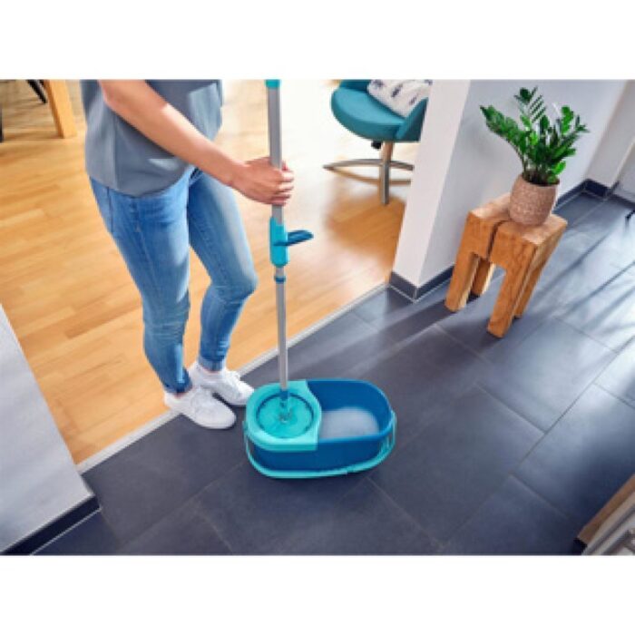 Leifheit Mop Dweil Set Clean Twist Disc Ergo Compleet - Afbeelding 2