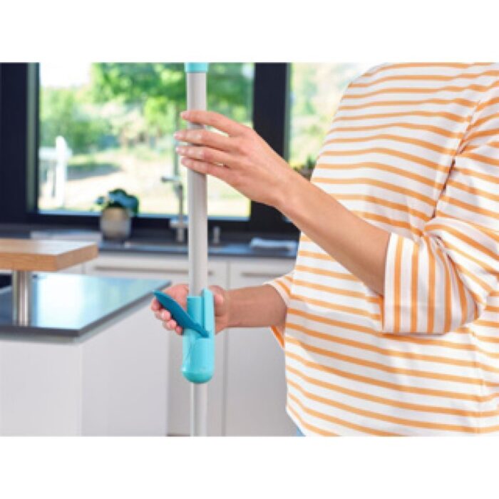 Leifheit Vloerwisser Clean Twist M Klittenband  Ergo - 33 Cm Dweil Set Compleet - Afbeelding 4