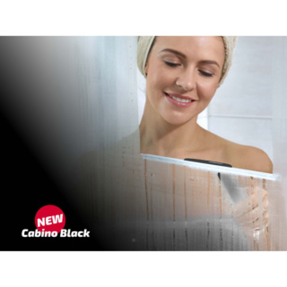 douchecabine trekker 24 cm - zwart display - Afbeelding 4