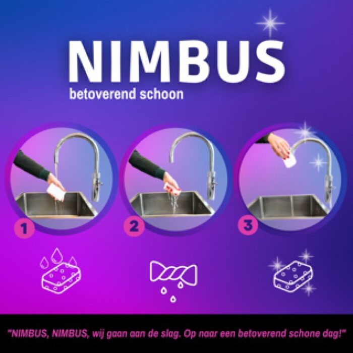 Nimbus wonderspons 5 stuks - Afbeelding 4