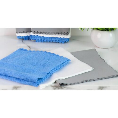 Clean home microvezel reinigingsdoek 3 stuks  35x35 cm