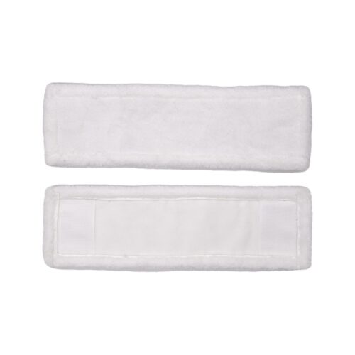 Clean home microvezel dweildoeken wit 2 stuks