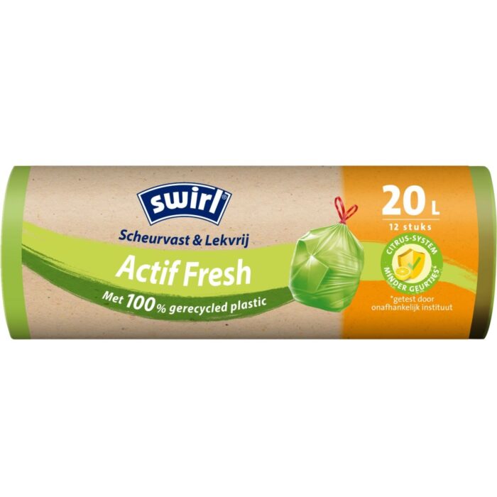 Swirl Afvalzak actif fresh 20L