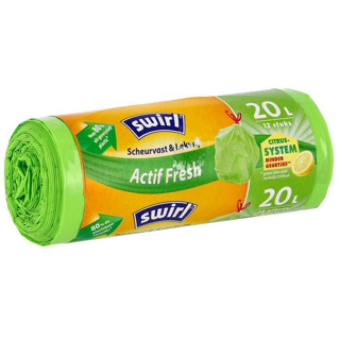 Swirl Afvalzak actif fresh 20L - Afbeelding 2