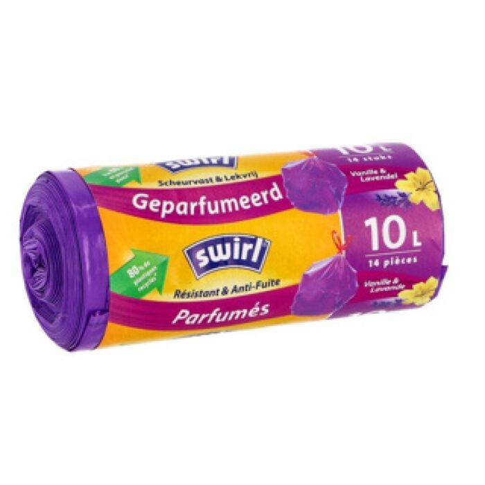 Swirl pedaalemmerzak trekband geparfumeerd 10L 14 stuks - Afbeelding 2
