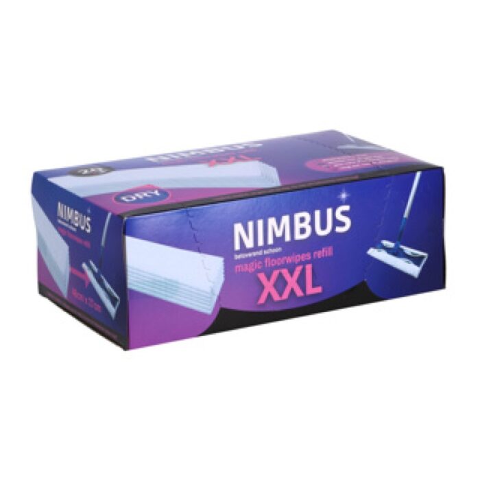 Nimbus magic vloerdoekjes xxl navulling 20 stuks xxl 46x27 cm - Afbeelding 2