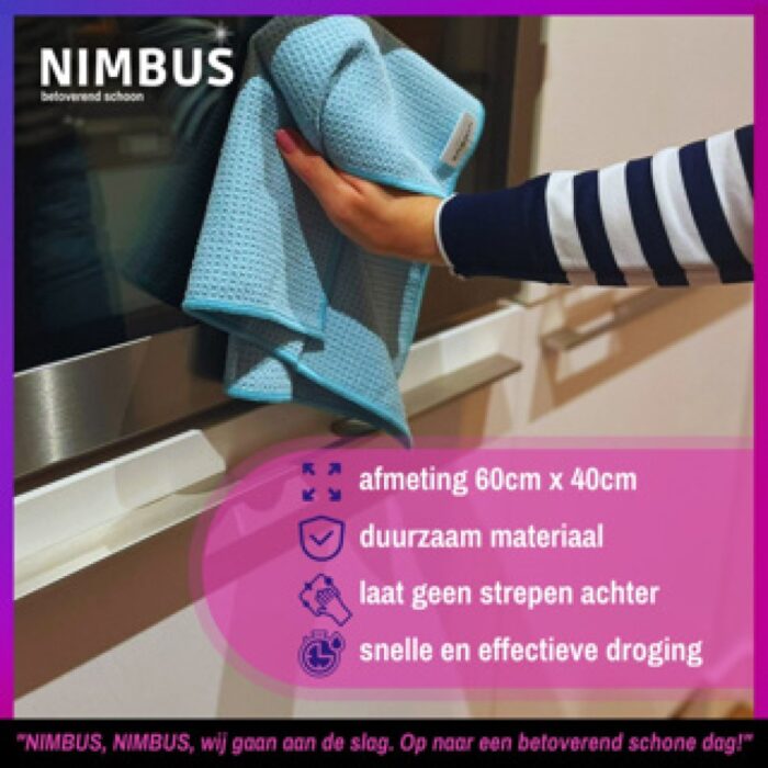 Nimbus magic droogdoek medium - Afbeelding 2