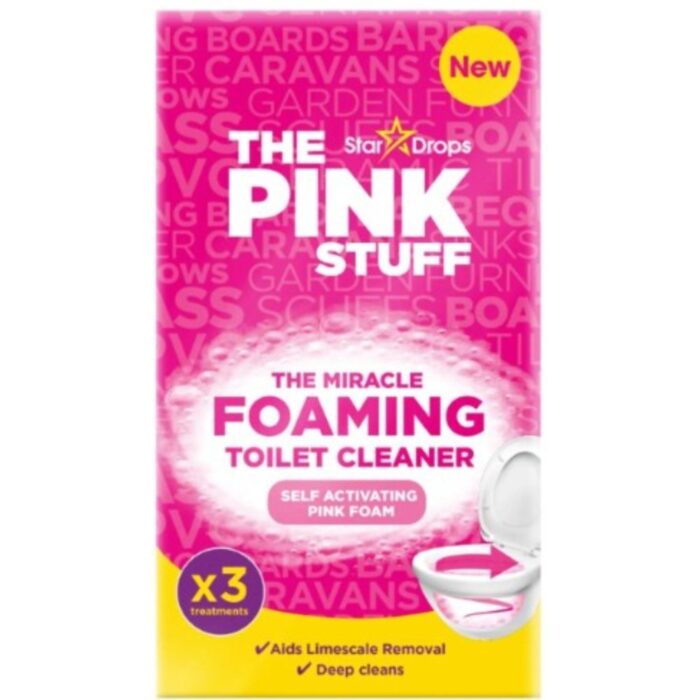 The Pink Stuff Foam Toilet Cleaner 3x100gr