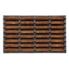 Deurmat mudbuster 40 x 60 cm rubber met kokos