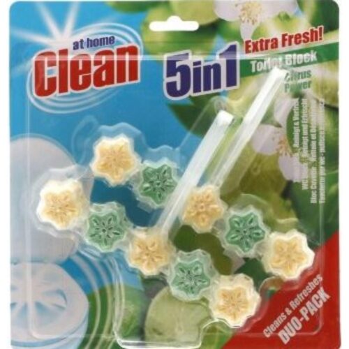At Home Clean Toilet Block 2x45gr Citrus