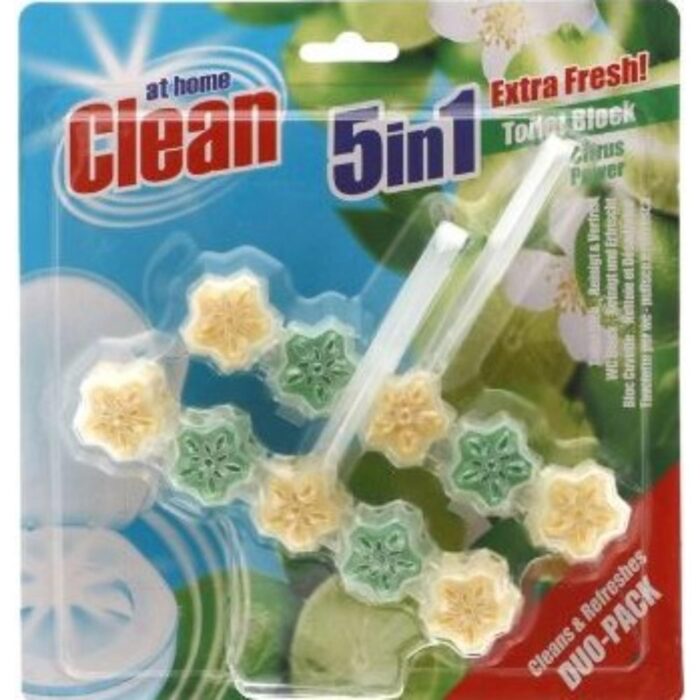 At Home Clean Toilet Block 2x45gr Citrus