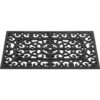 Deurmat antiek french lilly 45x75 cm rubber
