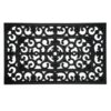Deurmat antiek french lilly 45x75 cm rubber