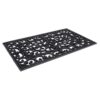 Deurmat antiek french lilly 45x75 cm rubber