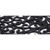 Deurmat antiek french lilly 45x75 cm rubber