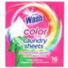 At Home Wash Laundry Sheets 16pcs Color