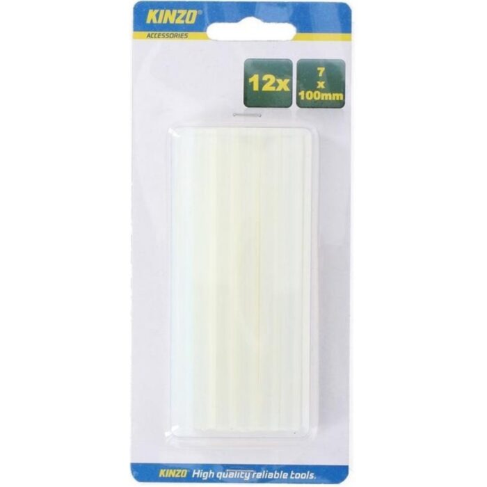 Kinzo lijmpatronen 7x100 mm 12 stuks