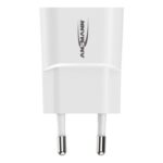 Ansmann telefoonoplader-blokje usb-a wit