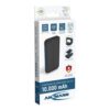 Ansmann outdoor powerbank met zonnepaneel , led-lamp, 2x USB-A Poort