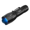 Zaklamp uv en led incl 3 aaa batterijen