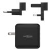 Usb reis oplader 15w met verwisslbare ac stekkers