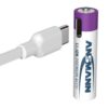 Usb oplaadbare batterijen aaa met oplaadkabel