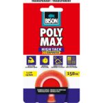 Bison Poly Max Tape Transparant 1,5 m