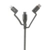 3 In 1 data en oplaadkabel 120 cm lang