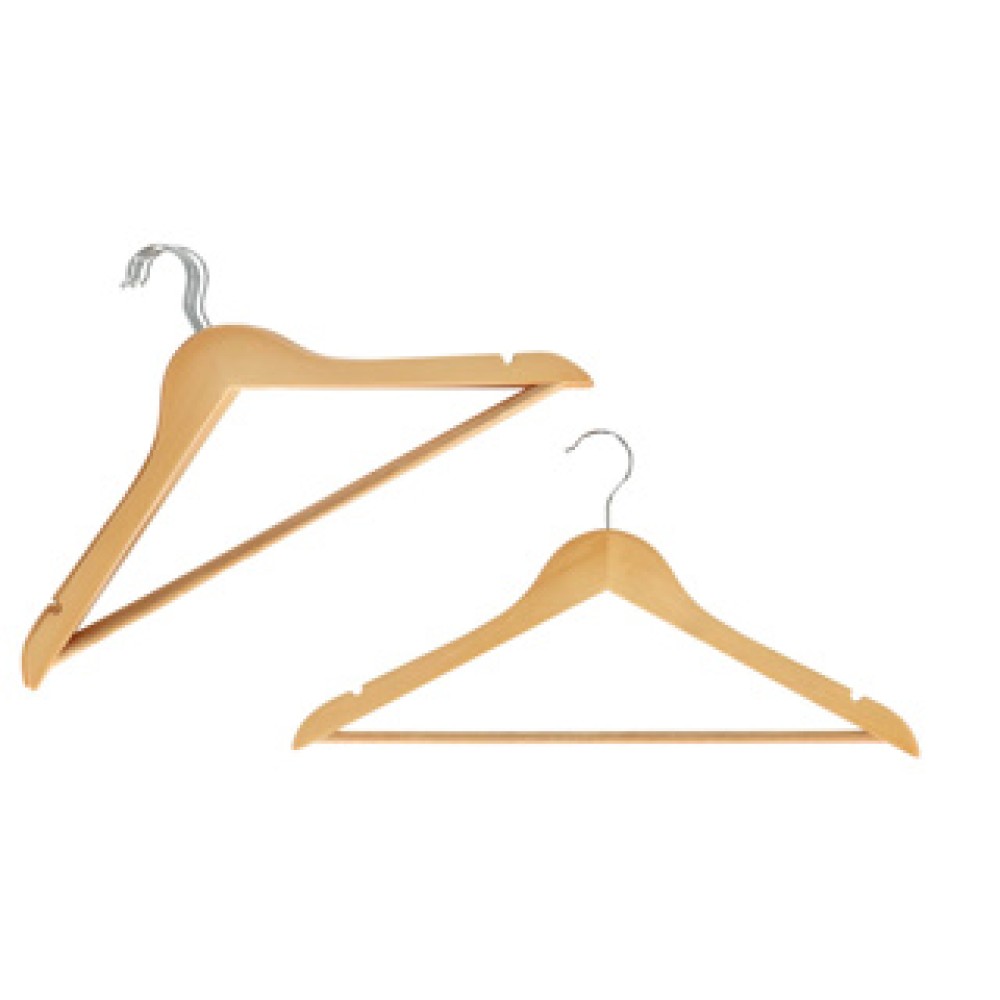 Daily home kledinghanger hout set 6 - Afbeelding 3