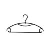 Daily home kledinghanger plastic set 5